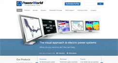 Desktop Screenshot of powerworld.com